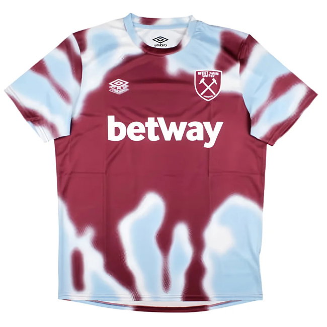 2024-2025 West Ham Warm Up Jersey (New Claret) (Antonio 9)-SoccerKits Hub | Buy Soccer Jerseys Online